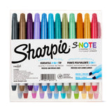 Sharpie S-Note Creative Markers, Assorted Colors, Chisel Tip, 24 Count Multicolor Unisex - Premium Drawing Markers from Sharpie - Just $27.24! Shop now at Kis'like