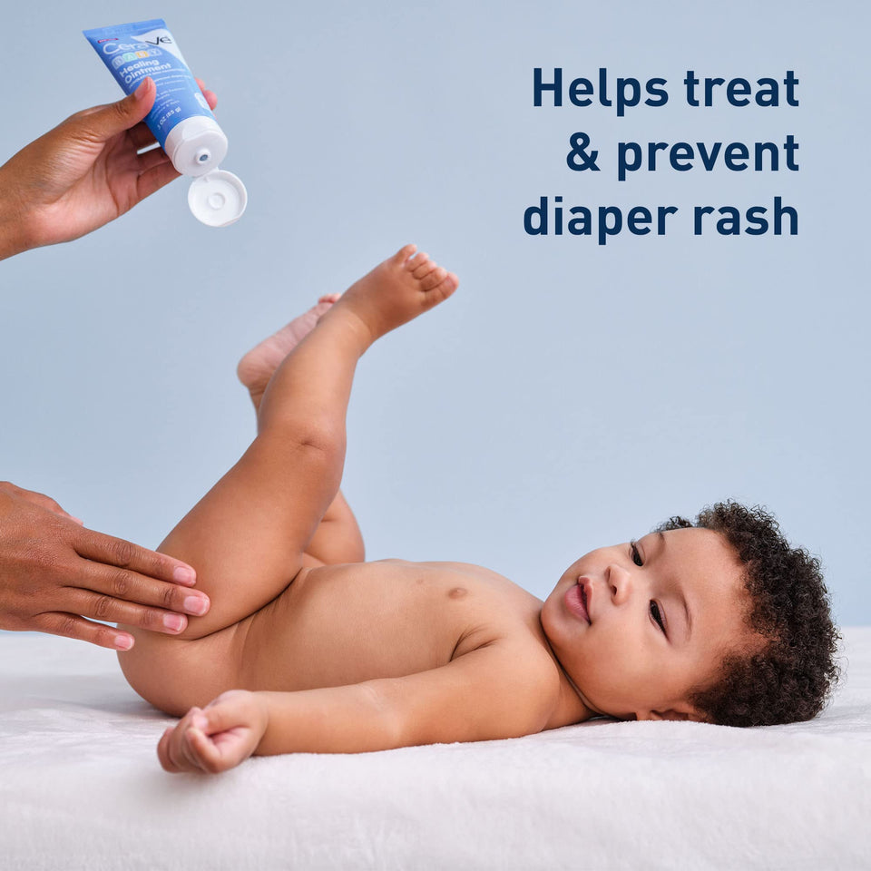 CeraVe Diaper Rash Cream | Baby Healing Ointment for Extra Dry, Cracked Skin | Diaper Cream with Ceramides & Vitamin E | Lanolin, Fragrance, Paraben, Dye, Phthalates & Sulfate Free | 3 Ounce - Premium Diaper Creams from CeraVe - Just $13.89! Shop now at KisLike