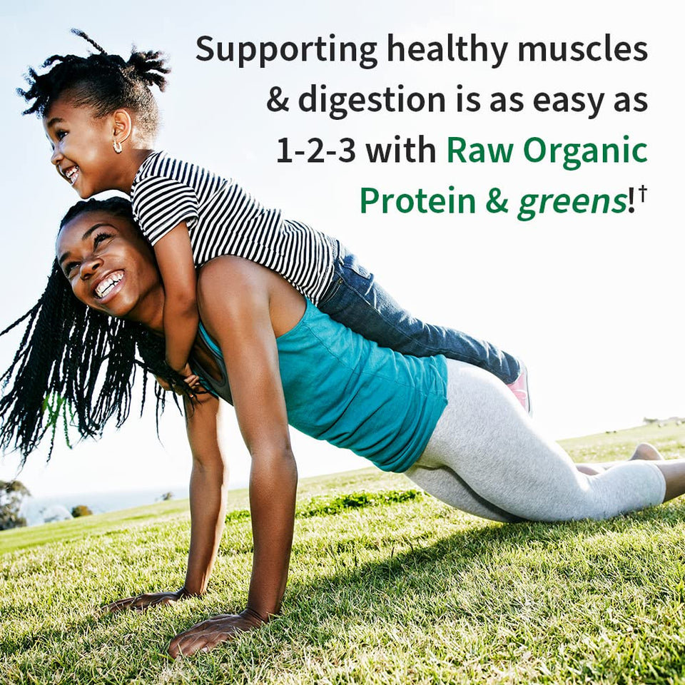 Garden of Life Raw Organic Protein & Greens Vanilla - Vegan Protein Powder for Women and Men, Plant and Pea Proteins, Greens & Probiotics, Gluten Free Low Carb Shake Made Without Dairy 20 Servings 20.0 Servings (Pack of 1) - Premium Blends from Garden of Life - Just $42.89! Shop now at Kis'like