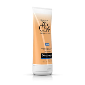 Neutrogena Deep Clean Daily Facial Cream Cleanser with Beta Hydroxy Acid to Remove Dirt, Oil & Makeup, Alcohol-Free, Oil-Free & Non-Comedogenic, 7 fl. oz 7 Fl Oz (Pack of 1) - Premium Washes from Neutrogena - Just $8.89! Shop now at KisLike