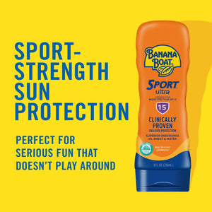 Banana Boat Ultra Sport Reef Friendly Sunscreen Lotion, Broad Spectrum SPF 15, 8 Ounces - Twin Pack Lotion Twin Pack - Premium Body Sunscreens from Banana Boat - Just $17.89! Shop now at Kis'like