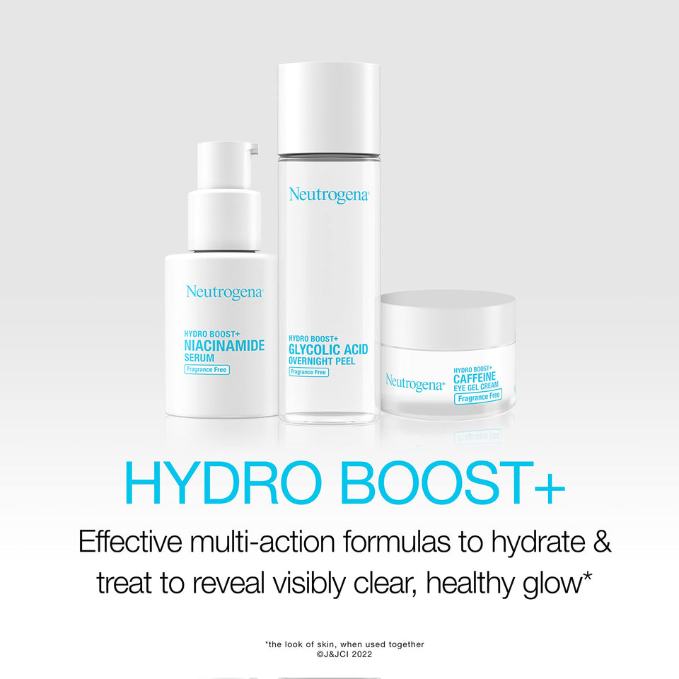 Neutrogena Hydro Boost + Niacinamide Serum for Face with Hyaluronic Acid & Vitamin B3, Multi-Action Face Serum to Hydrate & Improve Skin Complexion & Refine Look of Pores, Fragrance Free, 1 oz - Premium Serums from Neutrogena - Just $19.89! Shop now at Kis'like