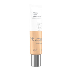 Neutrogena Healthy Skin Radiant Tinted Facial Moisturizer with Broad Spectrum SPF 30 Sunscreen Vitamins A, C, & E, Lightweight, Sheer, & Oil-Free Coverage, Sheer Ivory 10, 1.1 fl. oz - Premium Tinted Moisturizers from Neutrogena - Just $16.89! Shop now at Kis'like