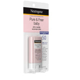 Neutrogena Pure & Free Baby Mineral Sunscreen Stick with Broad Spectrum SPF 50 & Zinc Oxide, Water-Resistant, Hypoallergenic, Paraben-, Dye- & PABA-Free Baby Face & Body Sunscreen, 0.47 oz 0.47 Ounce (Pack of 1) - Premium Body Sunscreens from Neutrogena - Just $11.89! Shop now at Kis'like