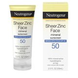 Neutrogena Sheer Zinc Oxide Dry-Touch Face Sunscreen with Broad Spectrum SPF 50, Oil-Free, Non-Comedogenic & Non-Greasy Mineral Sunscreen, 2 fl. oz 2 Fl Oz (Pack of 1) - Premium Facial Sunscreens from Neutrogena - Just $14.89! Shop now at Kis'like