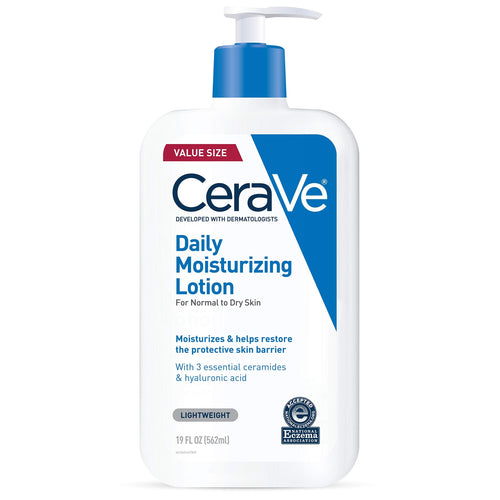 CeraVe Daily Moisturizing Lotion for Dry Skin | Body Lotion & Facial Moisturizer with Hyaluronic Acid and Ceramides | Fragrance Free | 19 Ounce 19 Ounce (Pack of 1) - Premium Lotions from CeraVe - Just $20.89! Shop now at KisLike