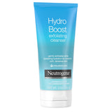 Neutrogena Hydro Boost Gentle Exfoliating Daily Facial Cleanser with Hyaluronic Acid, Clinically Proven to Increase Skin's Hydration Level, Non-Comedogenic Oil-, Soap- & Paraben-Free, 3 x 5 Oz