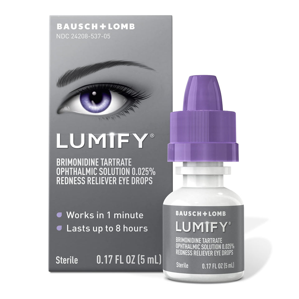 LUMIFY Redness Reliever Eye Drops 0.17 Fl Oz (5 mL) - Premium Allergy Eye Drops from LUMIFY - Just $30.89! Shop now at Kis'like