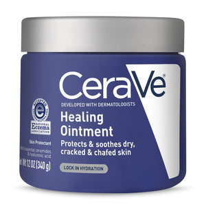 CeraVe Healing Ointment | Moisturizing Petrolatum Skin Protectant for Dry Skin with Hyaluronic Acid and Ceramides | Lanolin Free & Fragrance Free | 12 Ounce 12 Ounce (Pack of 1) - Premium Ointments from CeraVe - Just $24.89! Shop now at KisLike