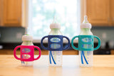 Dr. Brown's Narrow Sippy Baby Bottle with Handles - 2PK Blue - Premium Toddler Feeding from Dr. Brown's - Just $21.81! Shop now at Kis'like