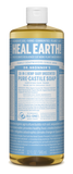 Dr. Bronner's Pure Castile Liquid Soap Unscented 32oz Blue 32 oz - Premium Bar Soap from Dr. Bronner's - Just $26.23! Shop now at Kis'like