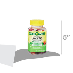 Spring Valley Adult Probiotic + Prebiotic Gummies, 60 Count - Premium Spring Valley Probiotics from Spring Valley - Just $12.99! Shop now at Kis'like