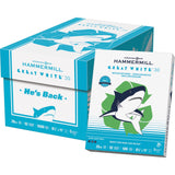 Hammermill, HAM86700, Great White Recycled Copy Paper, 5000 / Carton, White 8 1/2 x 11 - Premium All Paper & Printable Media from Hammermill - Just $71.99! Shop now at Kis'like