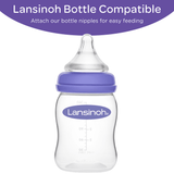 Lansinoh Breastmilk Storage Bottles, 5 Ounces, 4 Count White; Purple; 1 - Premium Breast Milk Storage from Lansinoh - Just $14.99! Shop now at Kis'like