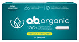 o.b. Organic Applicator-Free Tampons, Unscented, Regular, 24 Ct White 24 tampons - Premium All Feminine Care from o.b. - Just $15.99! Shop now at Kis'like