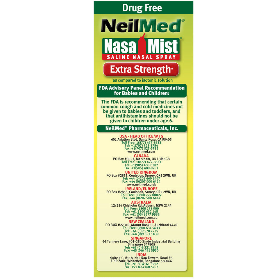 Neilmed Pharmaceuticals NeilMed Nasa Mist Nasal Spray, 4.2 fl. Oz. - Premium Sinus Medicine from Neilmed - Just $9.99! Shop now at KisLike