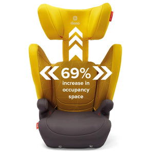 Diono Monterey 4DXT High Back High-back Booster Car Seat, Yellow Sulphur One Size - Premium Booster Car Seats from Diono - Just $225.99! Shop now at Kis'like