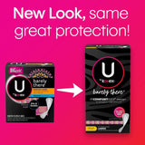 U by Kotex Barely There Thin Panty Liners, Light Absorbency, Regular Length, Unscented, 100 Count - Premium Panty Liners from U by Kotex - Just $7.89! Shop now at Kis'like