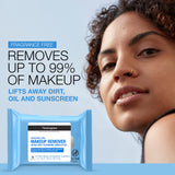 Neutrogena Fragrance-Free Makeup Remover Wipes, Daily Facial Cleanser Towelettes, Gently Removes Oil & Makeup, Alcohol-Free Makeup Wipes, 25 ct - Premium Cloths & Towelettes from Neutrogena - Just $8.89! Shop now at Kis'like