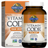 Vitamin Code Raw Iron 30ct Capsules - Premium Iron from Garden of Life - Just $21.89! Shop now at KisLike