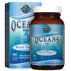 Garden of Life Ultra Pure EPA/DHA Omega 3 Fish Oil - Oceans 3 Beyond Omega 3 Supplement with Antioxidants, 60 Softgels Natural Strawberry 60 Count (Pack of 1) - Premium Omega-3 from Garden of Life - Just $27.89! Shop now at KisLike