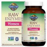 Garden of Life 22 Digestive Enzymes for Women with Bromelain, Papain, Lipase & Lactase Plus Probiotics & Vitamins B12, Biotin & Zinc – RAW Enzymes – Non-GMO, Gluten-Free, Vegetarian, 90 Capsules - Premium Multi-Enzymes from Garden of Life - Just $45.89! Shop now at Kis'like