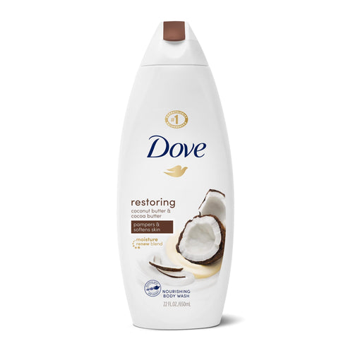 Dove Restoring Body Wash Coconut Butter and Cocoa Butter 22 fl. Oz. 24 oz - Premium Body Wash & Shower Gel from Dove - Just $8.99! Shop now at Kis'like