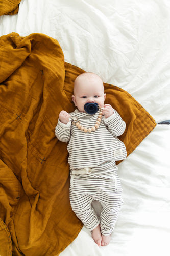 The Pop Pacifier, Navy About You Blue 0 - 6 Months - Premium All Baby Gift Ideas from Doddle & Co. - Just $18.41! Shop now at Kis'like