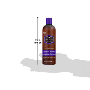 HASK Biotin Thickening Sulfate-Free Conditioner with Biotin, Collagen, & Coffee, 12 fl oz Yellow - Premium College Shampoos and Conditioners from Hask - Just $7.99! Shop now at Kis'like