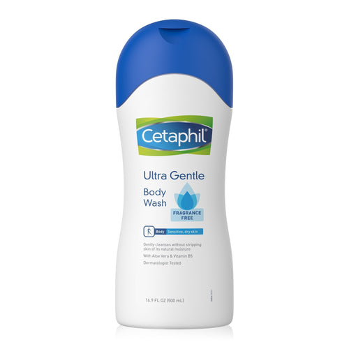 Cetaphil Ultra Gentle Body Wash, Fragrance Free, Sensitive Skin, All Skin Types, Hypoallergenic, Dermatologist Tested, 16.9 Oz. - Premium Body Wash & Shower Gel from Cetaphil - Just $10.99! Shop now at KisLike