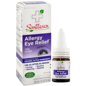 Similasan Allergy Eye Relief Eye Drops 0.33 Oz. Multicolor 0.33 fl oz - Premium Homeopathic Allergy Relief from Similasan - Just $10.99! Shop now at Kis'like