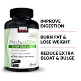 ProbioSlim Extra Strength Probiotic Supplement for Women and Men with 30 Billion CFUs for Weight Loss, Digestive Health Support, Bloating and Gas Relief, Force Factor, 120 Capsules - Premium Force Factor from Force Factor - Just $30.99! Shop now at KisLike