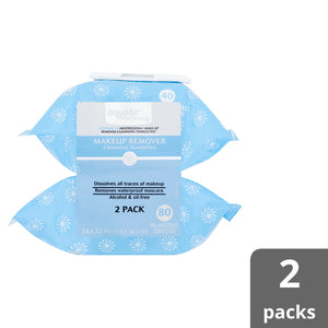Equate Beauty Makeup Remover Cleansing Towelettes, 80 count, 2 pack Value - Premium Makeup Removers from Equate - Just $7.99! Shop now at Kis'like