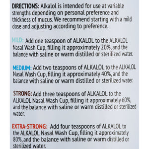 Alkalol Original Nasal Wash, 3x16 fl oz - Premium Sinus Medicine from Alkalol - Just $24.99! Shop now at Kis'like