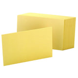 Oxford Colored Blank Index Cards, 100 / Pack (Quantity) Yellow 1 - Pack - Premium Index Cards from Oxford - Just $6.99! Shop now at KisLike
