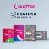 Carefree ACTi-Fresh Long Pantiliners, Unscented, 112 Ct White 112 pantiliners - Premium All Feminine Care from Carefree - Just $10.99! Shop now at Kis'like