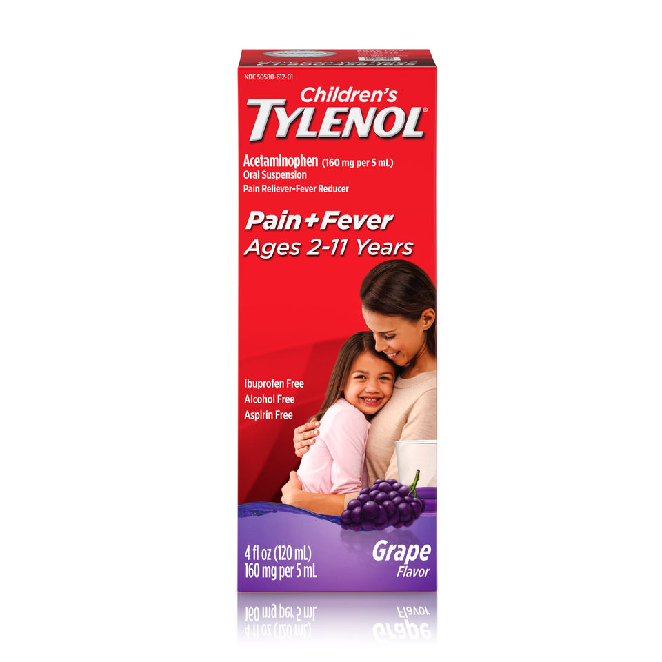 TYLENOL Children's Pain + Fever Relief Cold Medicine, Grape, 4 fl. Oz. NA - Premium Children's Headaches from TYLENOL - Just $10.99! Shop now at KisLike