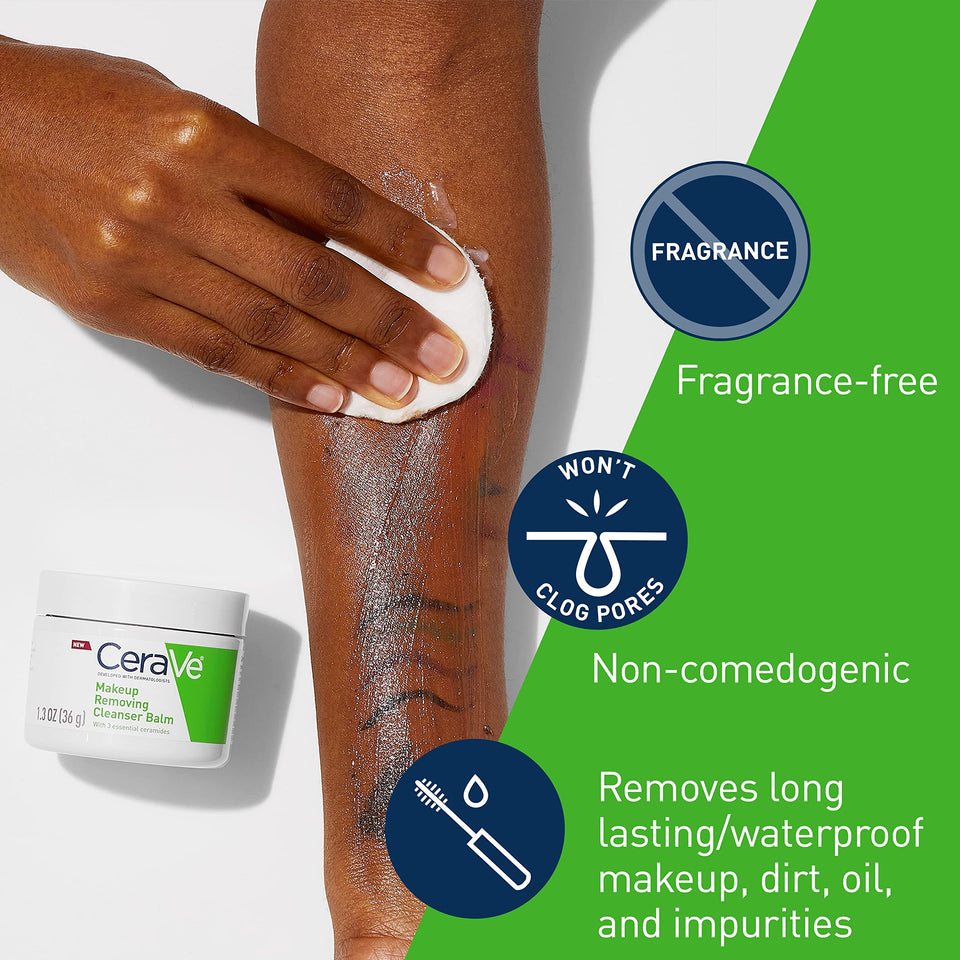 CeraVe Cleansing Balm Hydrating Makeup Remover with Ceramides