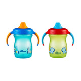 First Essentials by NUK Sip & Smile Soft Spout Trainer Cup, 7 oz, 2-Pack Blue 2 cups - Premium Sippy Cups from NUK - Just $14.99! Shop now at Kis'like