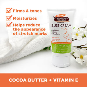 Palmer's Cocoa Butter Formula Bust Cream, 4.4 oz. NA - Premium Body Scrubs & Exfoliators from Palmer's - Just $8.99! Shop now at Kis'like