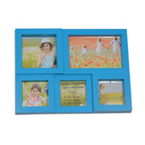 11.5" Blue Multi-Sized Puzzled Photo Picture Frame Collage Wall Decoration - Premium Baby Wall Decor from Northlight - Just $19.45! Shop now at Kis'like
