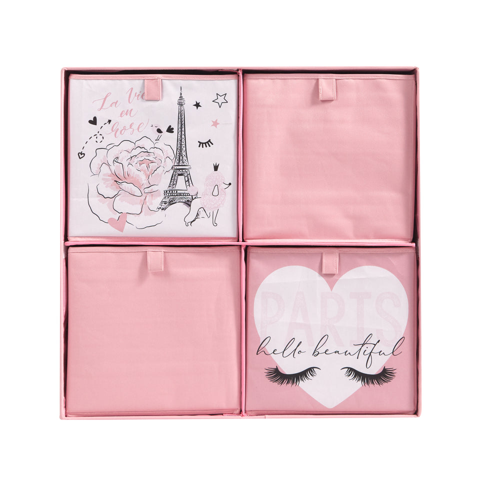 Paris Kids Storage Cubby Organizer Set Other One Size - Premium All Nursery Storage from Heritage Club - Just $41.06! Shop now at Kis'like