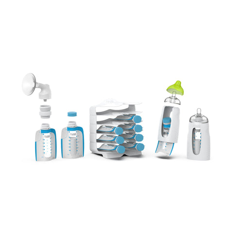 Kiinde Twist Breastfeeding Starter Kit White One Size - Premium Breast Milk Storage from Kiinde - Just $47.99! Shop now at Kis'like
