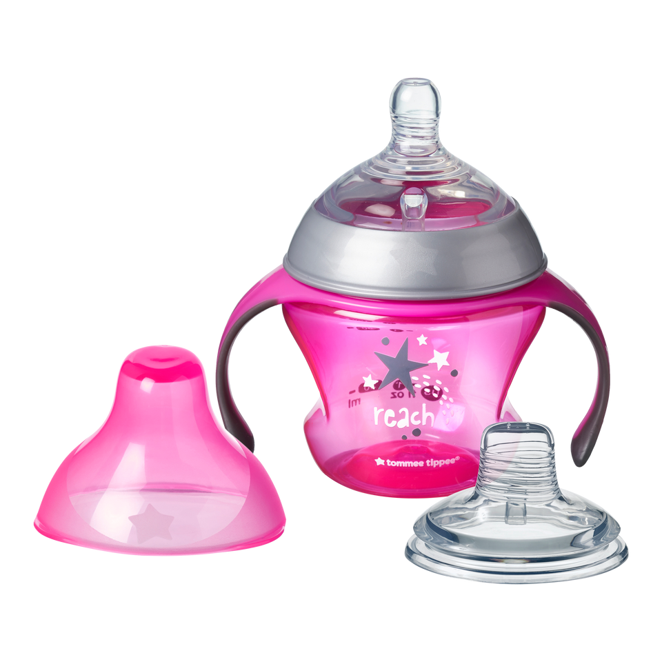 Tommee Tippee First Sips Soft Transition Cup, 4+ months – 1pk (Colors May Vary) Colors May Vary - Premium Sippy Cups from Tommee Tippee - Just $14.88! Shop now at Kis'like