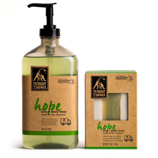 The Right To Shower Body Wash Hope, 16 oz Green - Premium Body Wash & Shower Gel from The Right To Shower - Just $18.30! Shop now at Kis'like