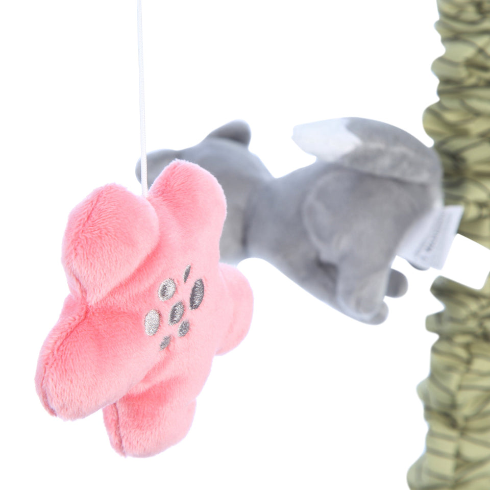 Little Love by NoJo Desert Flower - Fox and Flowers Pink and Grey Musical Mobile Blue - Premium Crib Mobiles from Little Love by NoJo - Just $37.99! Shop now at KisLike