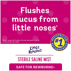 Little Remedies Sterile Saline Nasal Mist, Safe for Newborns, 3 fl. Oz. - Premium Little Remedies from Little Remedies - Just $6.99! Shop now at Kis'like