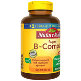 Nature Made Super B-Complex Tablets, 365 Count - Premium Vitamin C from Nature Made - Just $21.99! Shop now at Kis'like