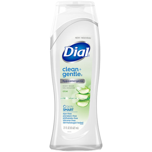 Dial Clean + Gentle Body Wash, Aloe, 21 fl oz - Premium Body Wash & Shower Gel from Dial - Just $12.99! Shop now at KisLike