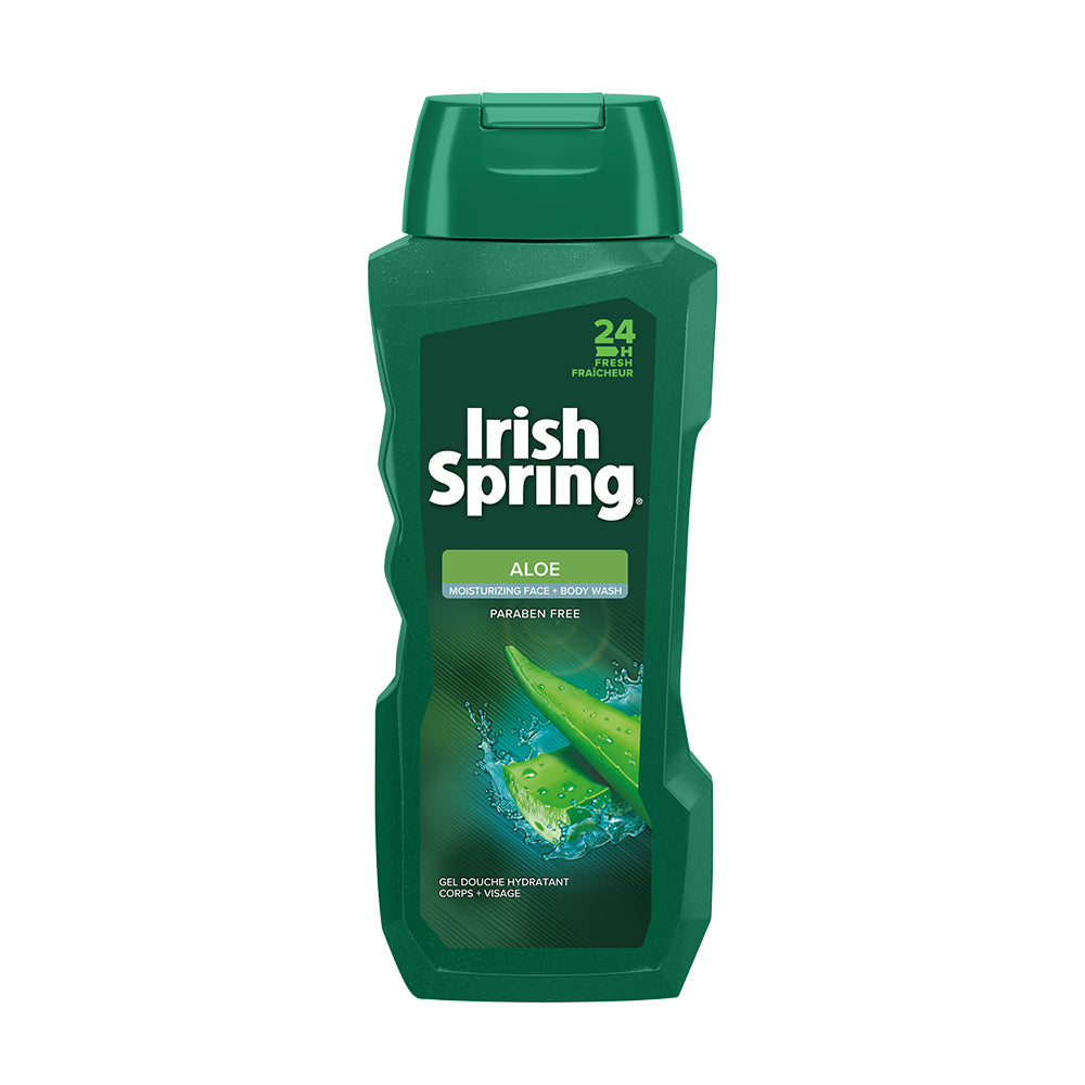 Irish Spring Aloe Body Wash For Men, 24 Hour Protection, 18 fl oz Multicolor 18 oz - Premium Body Wash & Shower Gel from Irish Spring - Just $12.62! Shop now at Kis'like